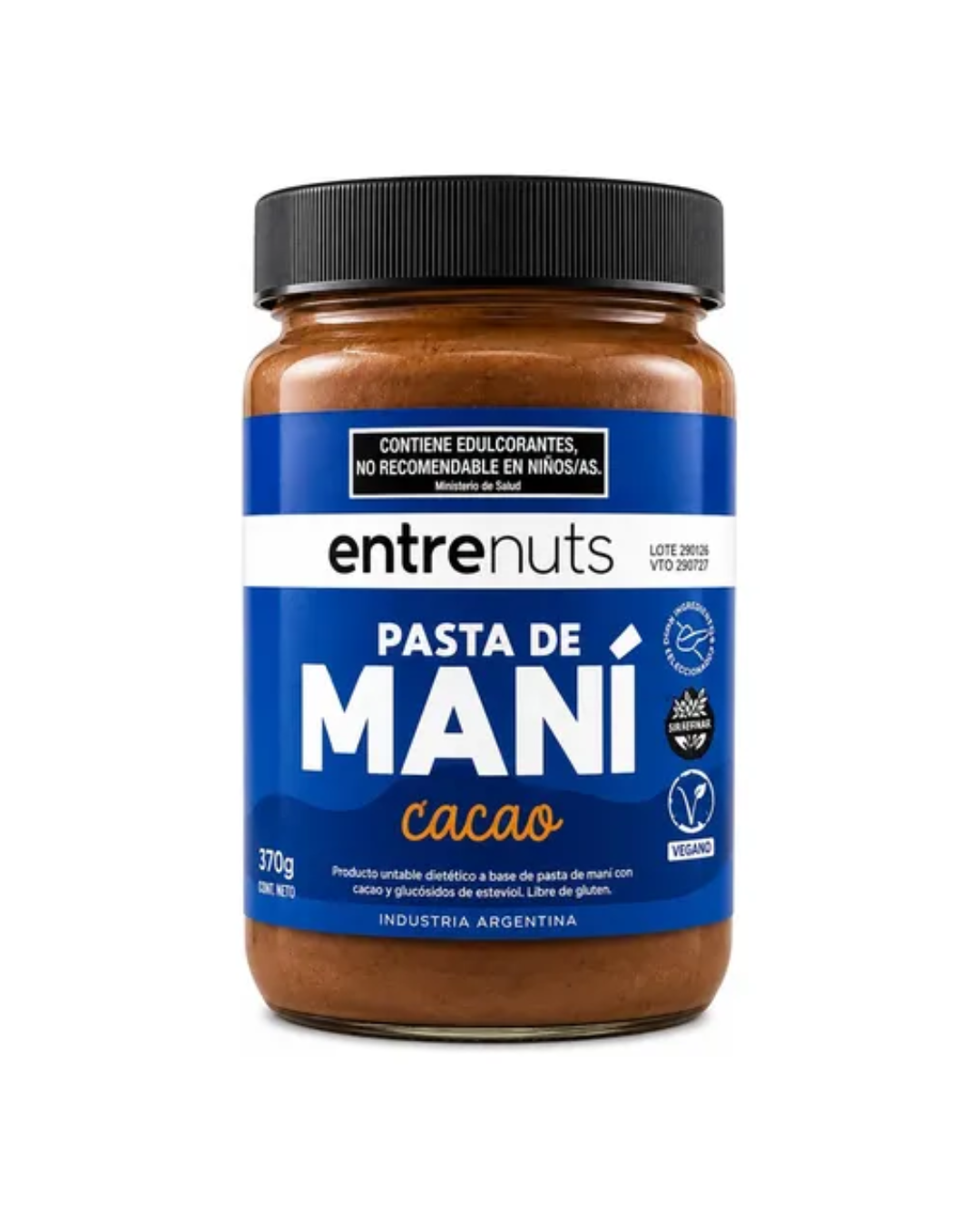 Pasta de Maní con Cacao